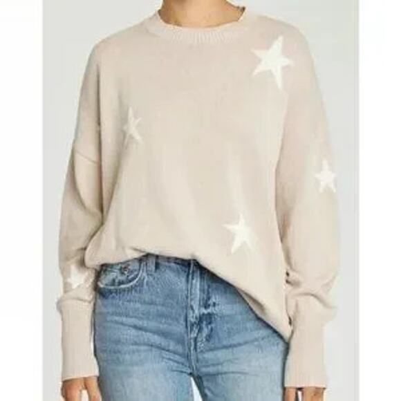 Pistola‎ Stars Darya Crewneck Pullover Oversized Royal Dove Size Small - Picture 1 of 10